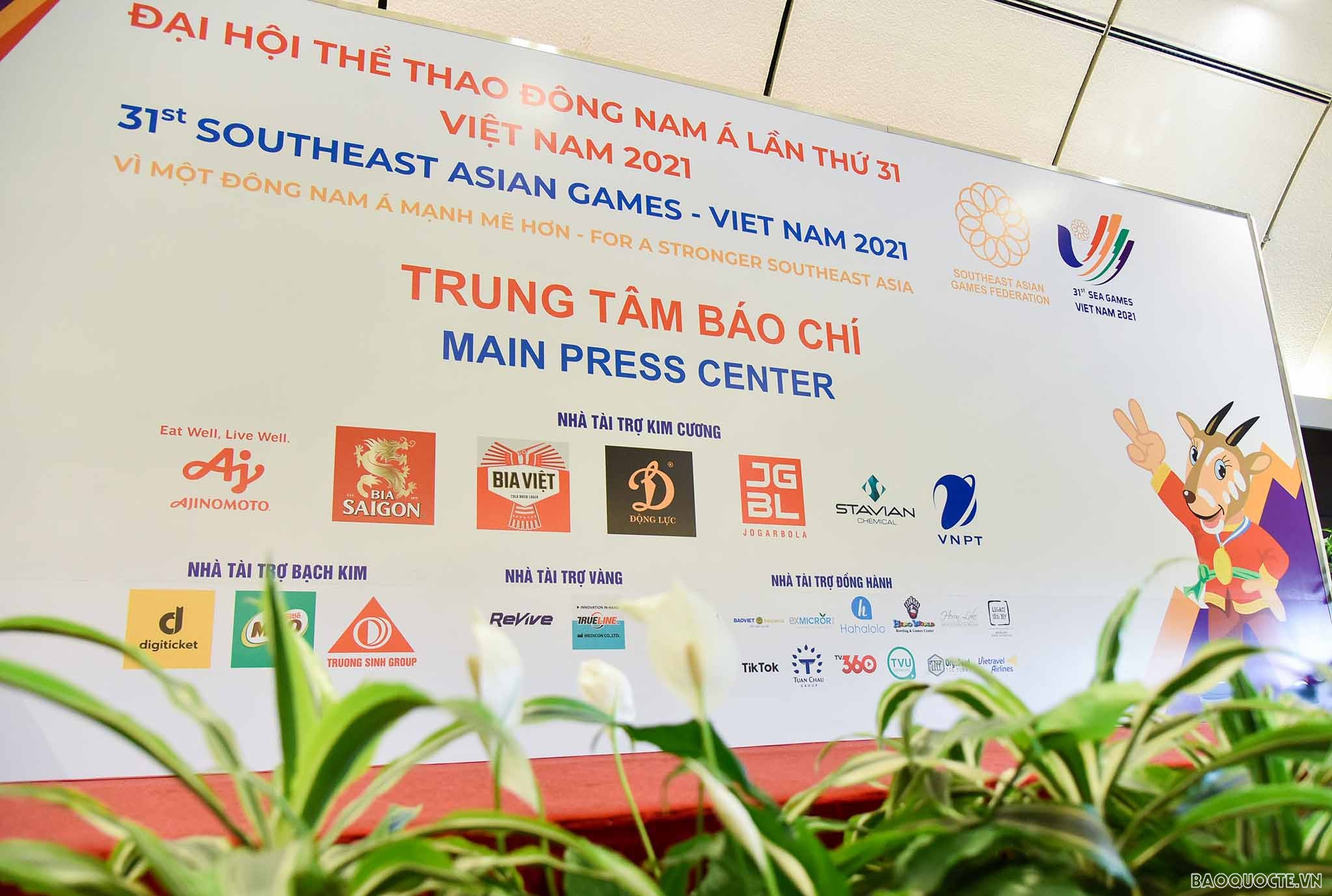 Trung tâm báo chí sẵn sàng chờ đón SEA Games 31