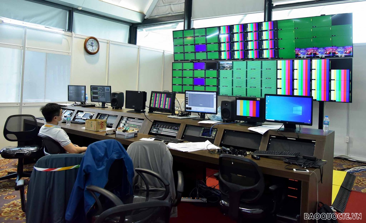 Trung tâm báo chí sẵn sàng chờ đón SEA Games 31