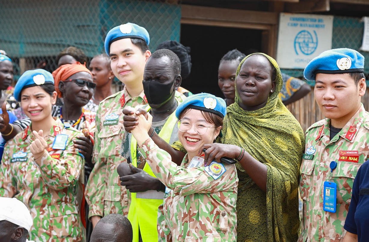 Chặng đường 8 năm gìn giữ sứ mệnh hòa bình của Việt Nam