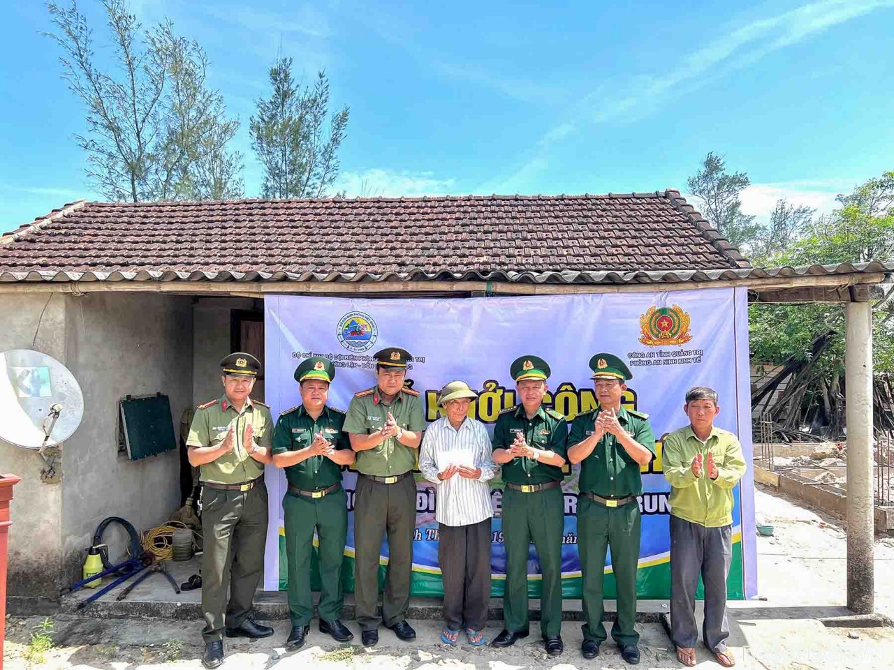 BĐBP Quảng Trị khởi công xây dựng “nhà tình nghĩa” cho gia đình Liệt sĩ