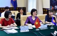 Nhóm Phụ nữ ASEAN vì Hòa bình tổ chức họp theo hình thức trực tuyến