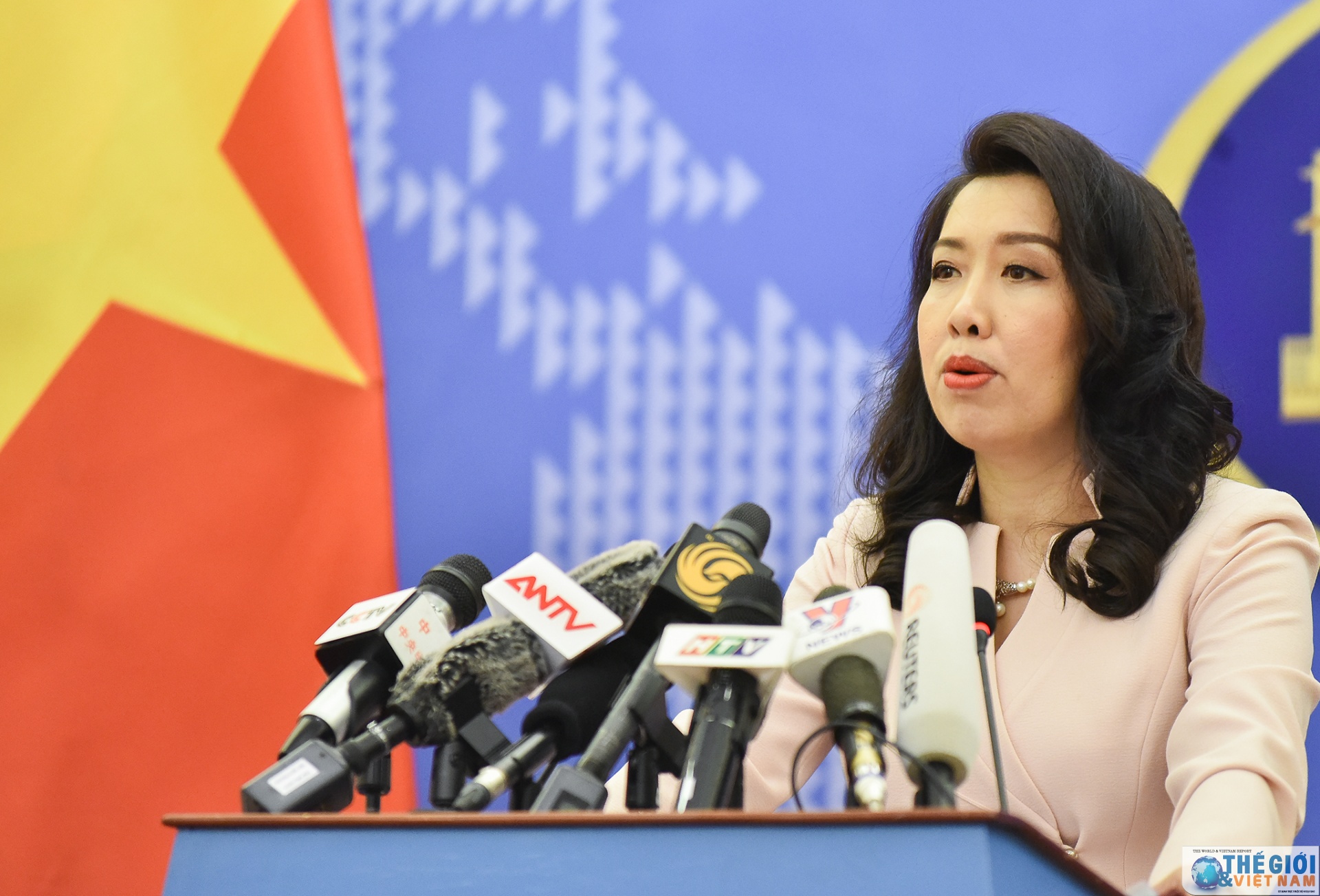 nguoi phat ngon bo ngoai giao thong tin ve viec noi lai di lai voi cac nuoc