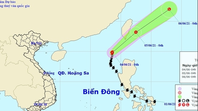 Bão Choi-wan có xu hướng đi ra khỏi Biển Đông
