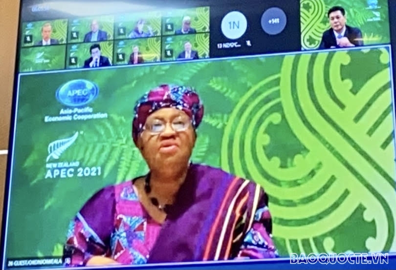 APEC đoàn kết đi tiên phong trên mặt trận chống Covid-19 và thúc đẩy hệ thống thương mại đa phương dựa trên luật lệ APEC đoàn kết đi tiên phong trên mặt trận chống Covid-19 và thúc đẩy hệ thống thương mại đa phương dựa trên luật lệ