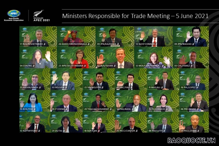 APEC đoàn kết đi tiên phong trên mặt trận chống Covid-19 và thúc đẩy hệ thống thương mại đa phương dựa trên luật lệ APEC đoàn kết, tiên phong trên mặt trận chống Covid-19 và thúc đẩy hệ thống thương mại đa phương dựa trên luật lệ