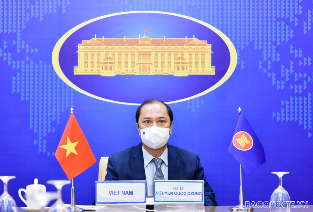 Thứ trưởng Ngoại giao Nguyễn Quốc Dũng tham dự họp SOM ASEAN Thứ trưởng Ngoại giao Nguyễn Quốc Dũng tham dự họp SOM ASEAN