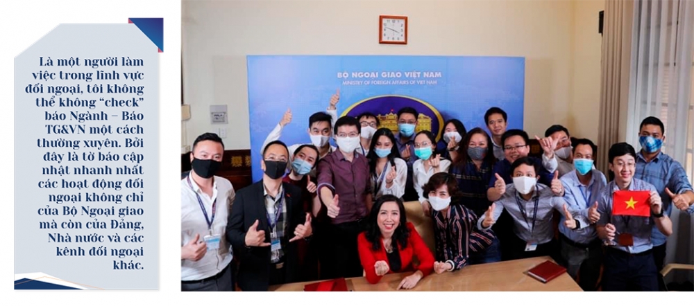 Người phát ngôn Bộ Ngoại giao và kỳ vọng về đội ngũ phóng viên đối ngoại Người phát ngôn Bộ Ngoại giao và kỳ vọng về đội ngũ phóng viên đối ngoại