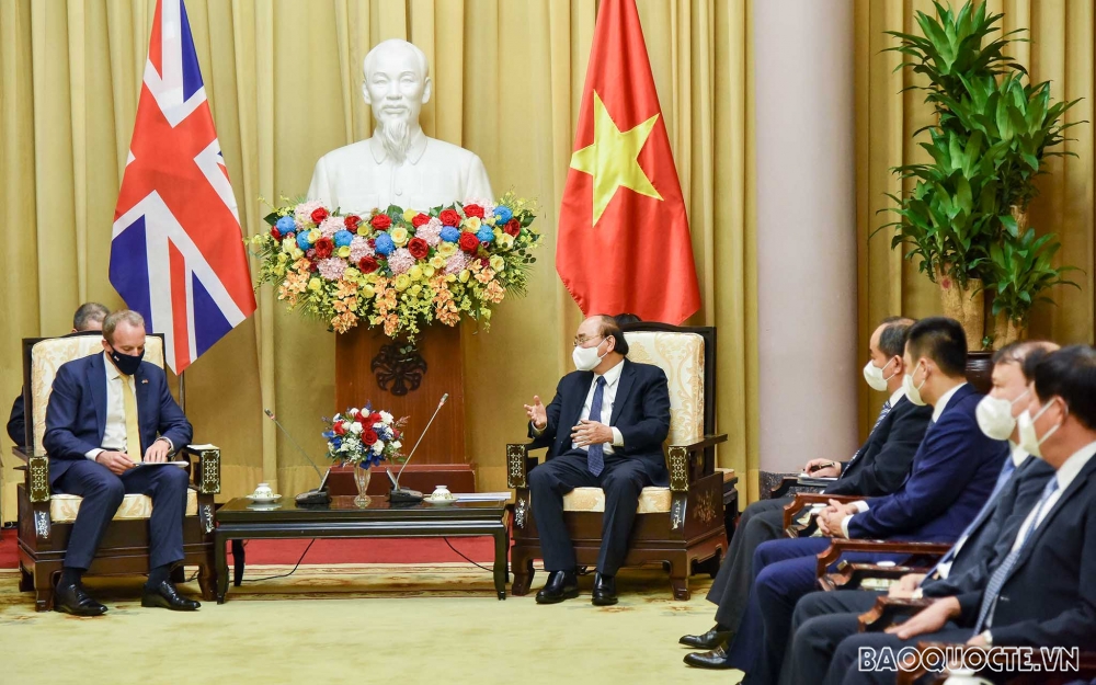 Anh sẵn sàng đóng góp, hỗ trợ vaccine cho đối tác chiến lược như Việt Nam Anh sẵn sàng đóng góp, hỗ trợ vaccine cho đối tác chiến lược như Việt Nam