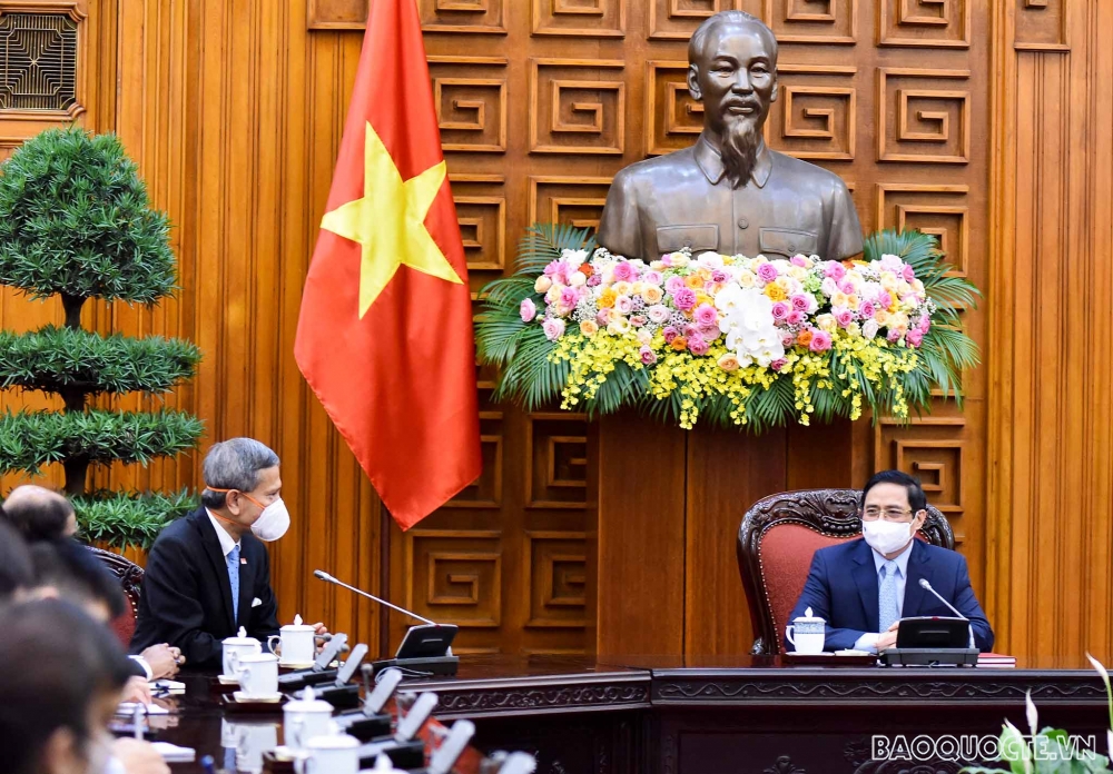 Toàn cảnh chuyến thăm Việt Nam của Bộ trưởng Ngoại giao Singapore