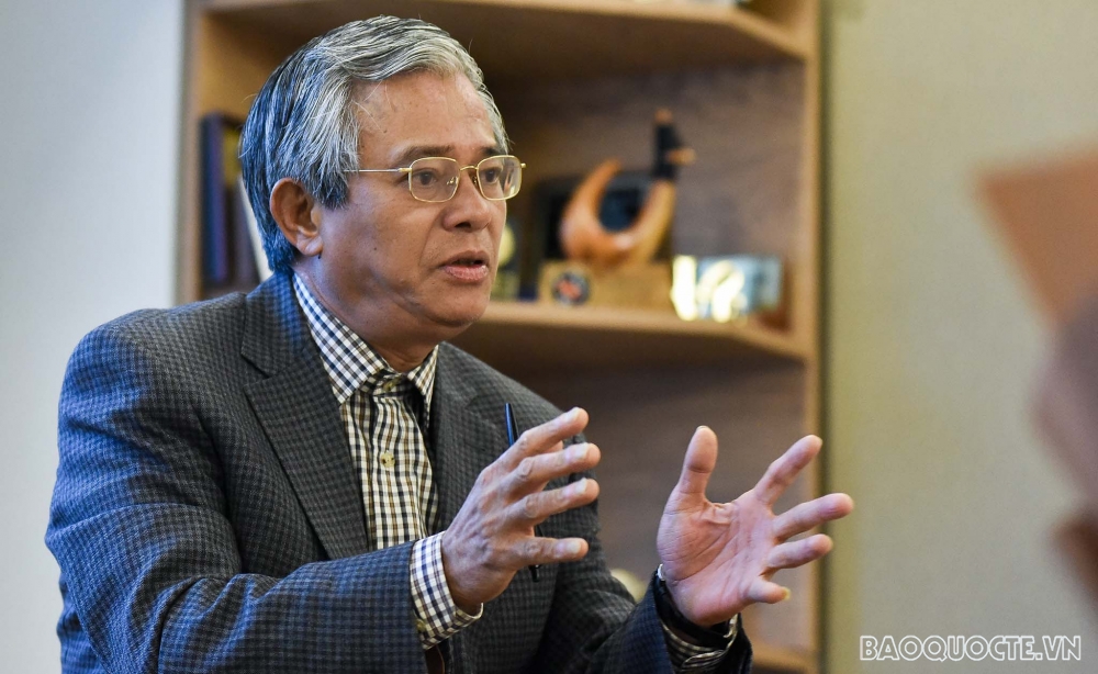 Đại sứ Phạm Quang Vinh. (Ảnh: Nguyễn Hồng)