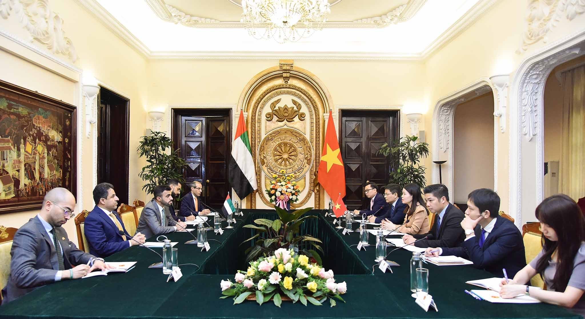 UAE coi trọng vai trò và ảnh hưởng của Việt Nam ở khu vực châu Á, Thái Bình Dương