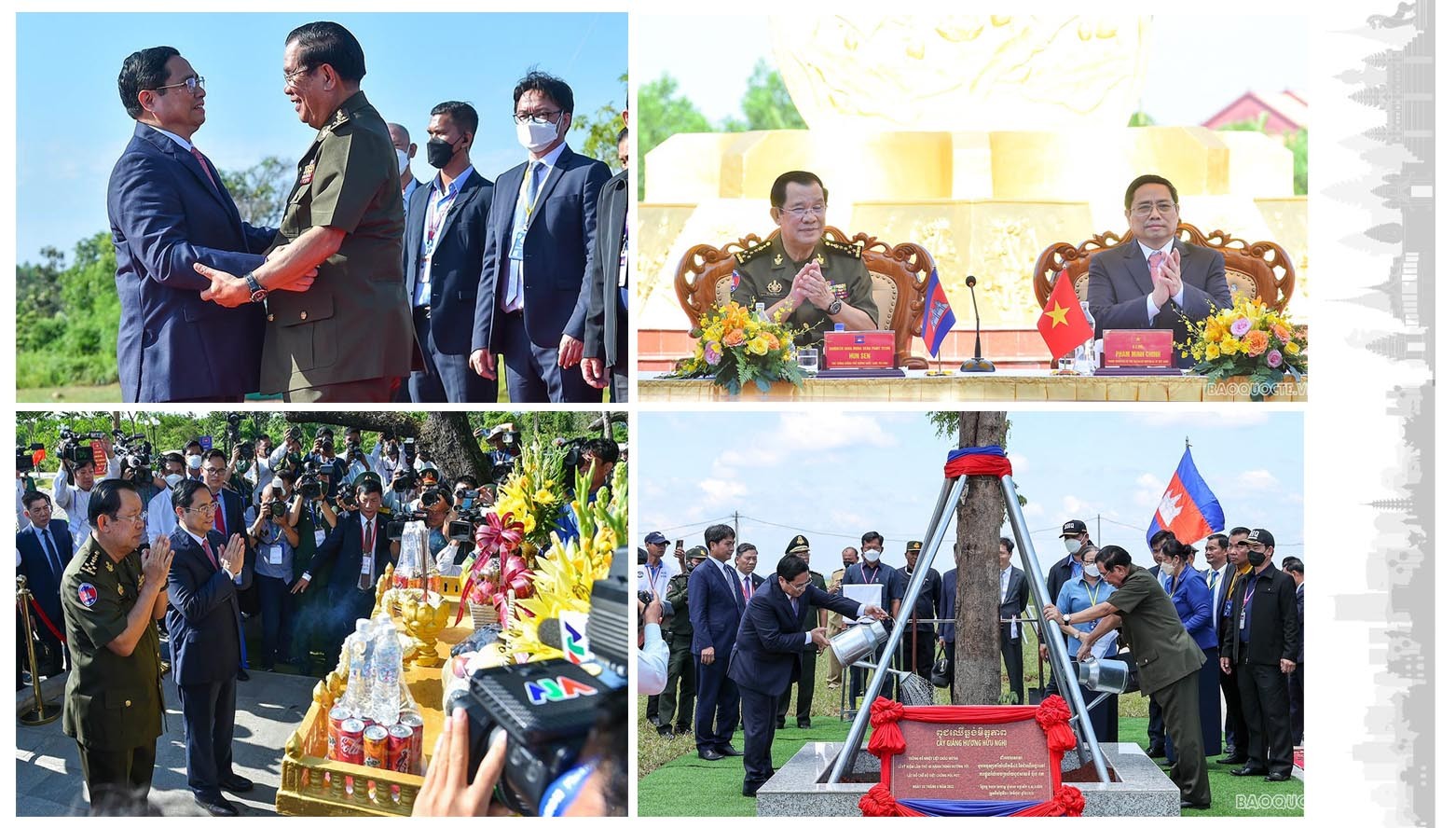 Việt Nam-Campuchia: Mối tình ‘nảy nở’ trong ‘mưa bom bão đạn’, cùng nhau đi qua những năm tháng thăng trầm chẳng thể quên! Campuchia-Việt Nam khẳng định rõ với thế giới về một mối quan hệ bền vững, sâu sắc, toàn diện