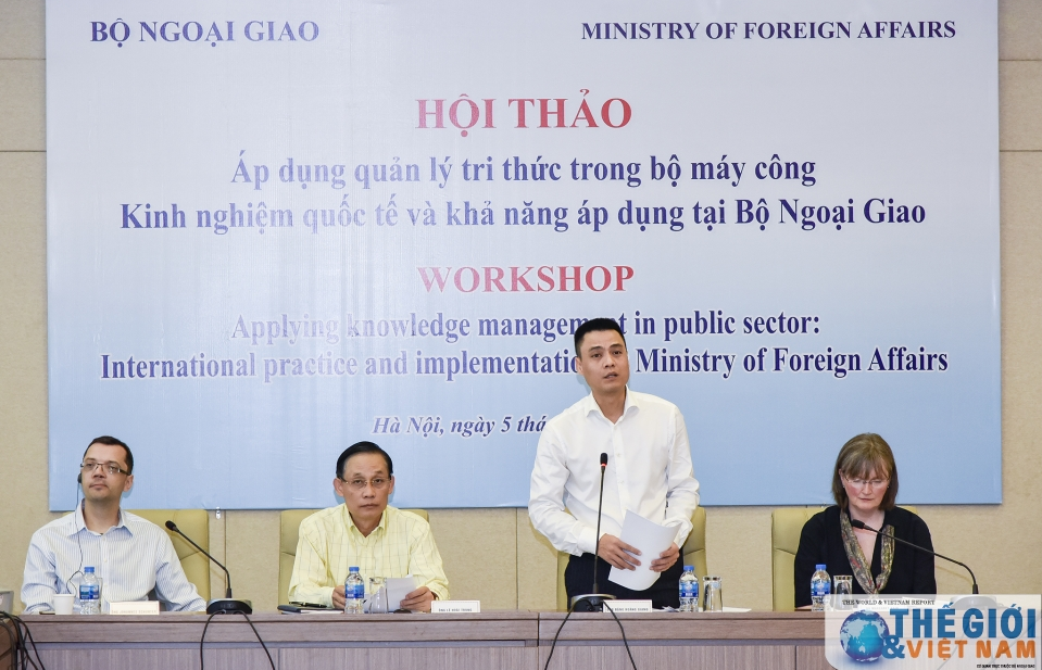 Trao đổi kinh nghiệm quốc tế về quản lý tri thức trong bộ máy công