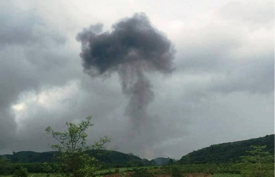 Rơi máy bay quân sự tại Nghĩa Đàn, Nghệ An: Hai phi công hy sinh