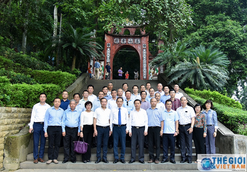 doan cong tac bo ngoai giao lam viec tai tinh phu tho