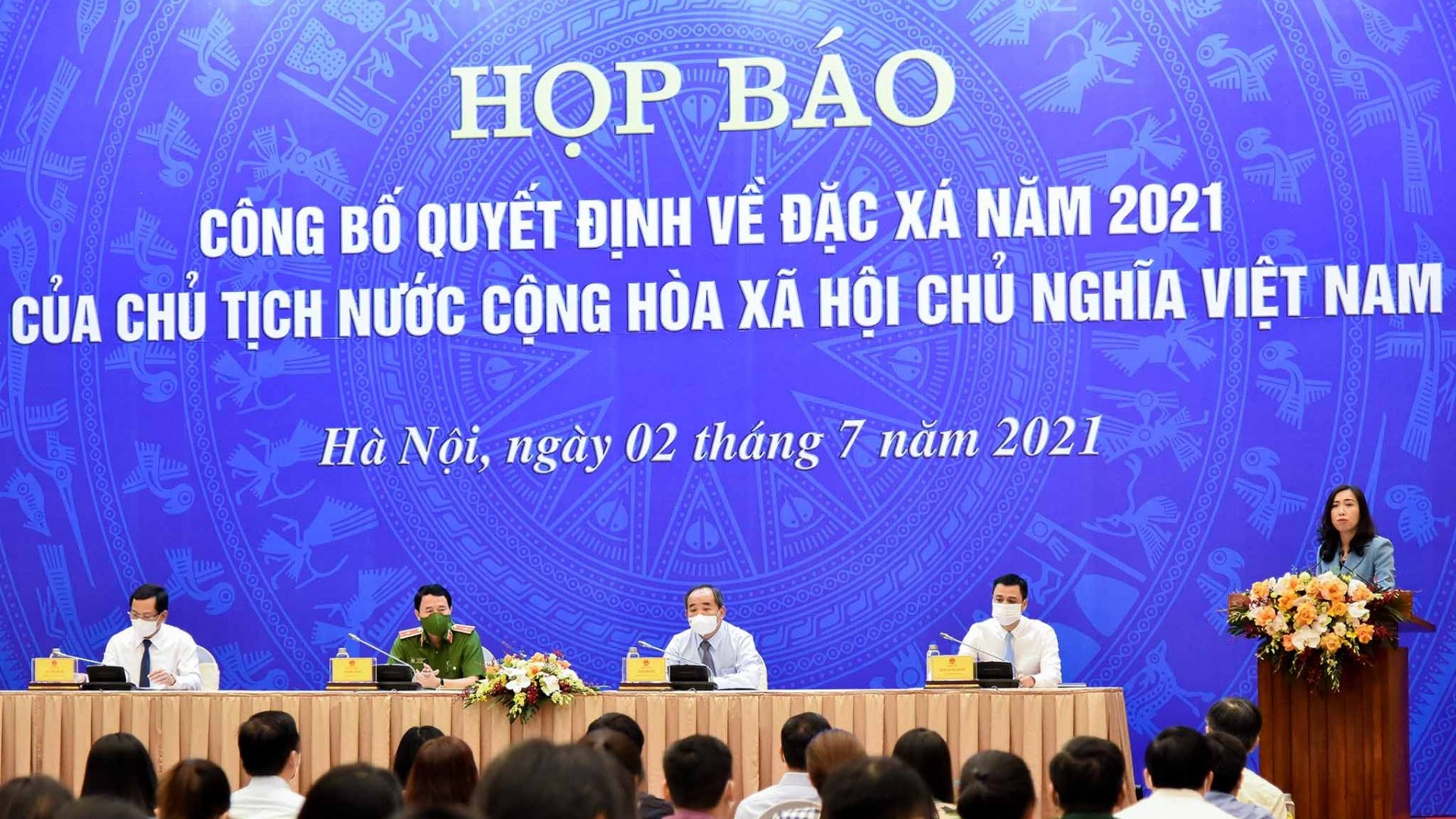 Họp báo công bố quyết định đặc xá năm 2021 của Chủ tịch nước