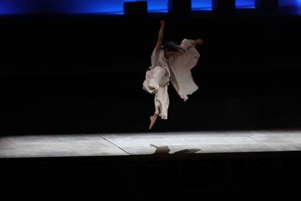 Những hình ảnh tuyệt đẹp của lễ khai mạc Olympic Tokyo 2020 Hình ảnh đoàn thể thao Việt Nam tại lễ khai mạc Olympic Tokyo 2020