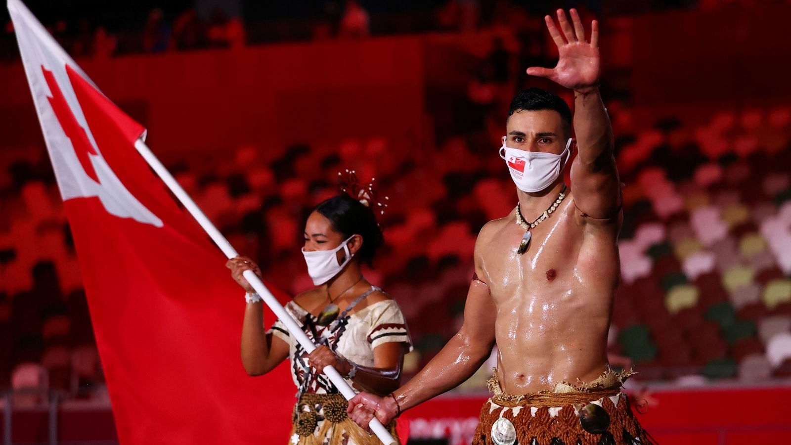 Những hình ảnh ấn tượng tại lễ khai mạc Olympic Tokyo 2020