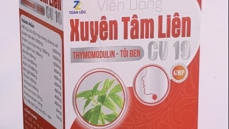 Bộ Y tế cảnh báo 2 sản phẩm Xuyên tâm liên CV19 là thực phẩm bảo vệ sức khỏe giả mạo