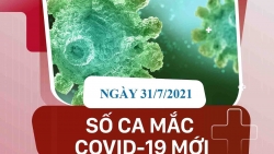 Những địa phương có số ca mắc Covid-19 mới nhiều nhất ngày 31/7