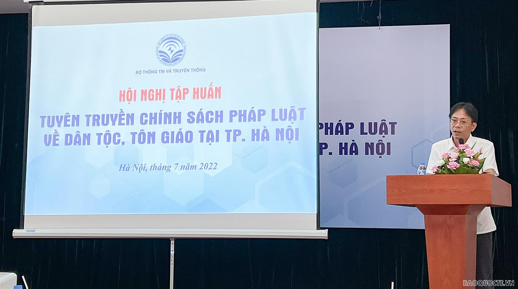 Tập huấn tuyên truyền chính sách pháp luật về dân tộc, tôn giáo cho phóng viên Tập huấn tuyên truyền chính sách pháp luật về dân tộc, tôn giáo cho phóng viên