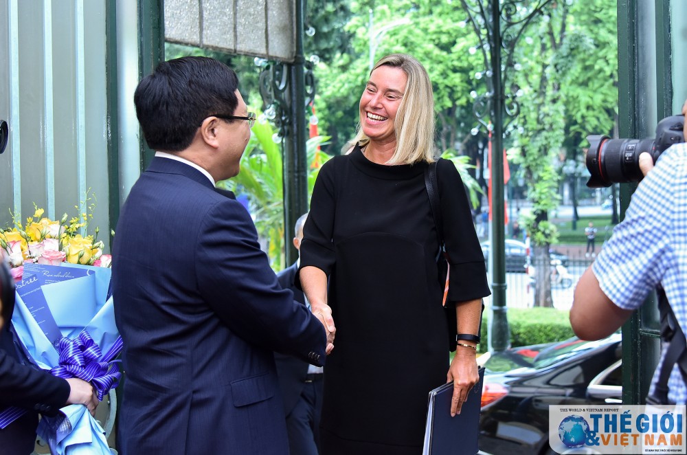 pho thu tuong pham binh minh don hoi dam voi dai dien cap cao eu federica mogherini