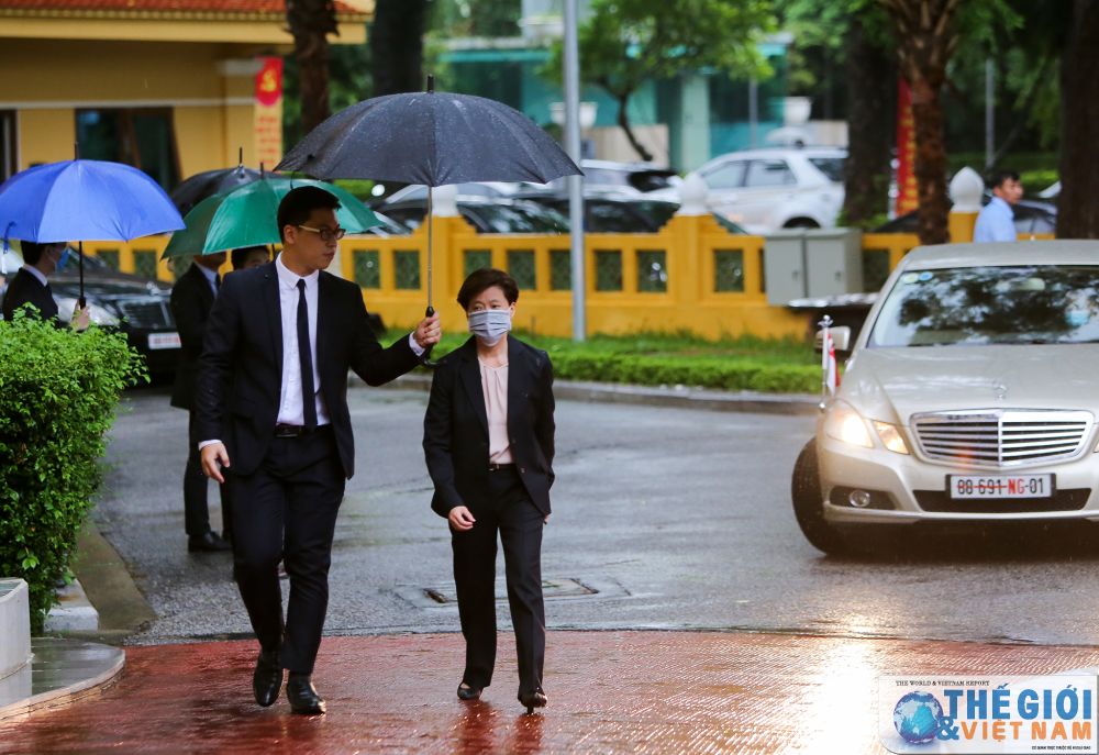 la co asean tung bay nhan ky niem 25 nam viet nam gia nhap to chuc