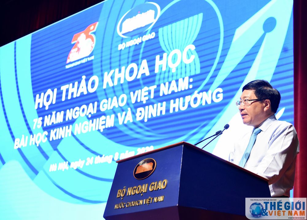 Khai mạc Hội thảo khoa học 75 năm ngoại giao Việt Nam Bài học kinh nghiệm và định hướng khai mac hoi thao khoa hoc 75 nam ngoai giao viet nam bai hoc kinh nghiem va dinh huong