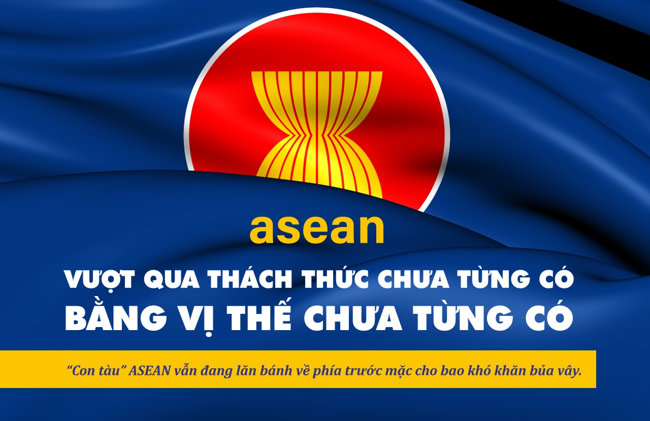 ASEAN: Vượt qua thách thức chưa từng có bằng vị thế chưa từng có ASEAN: Vượt qua thách thức chưa từng có bằng vị thế chưa từng có