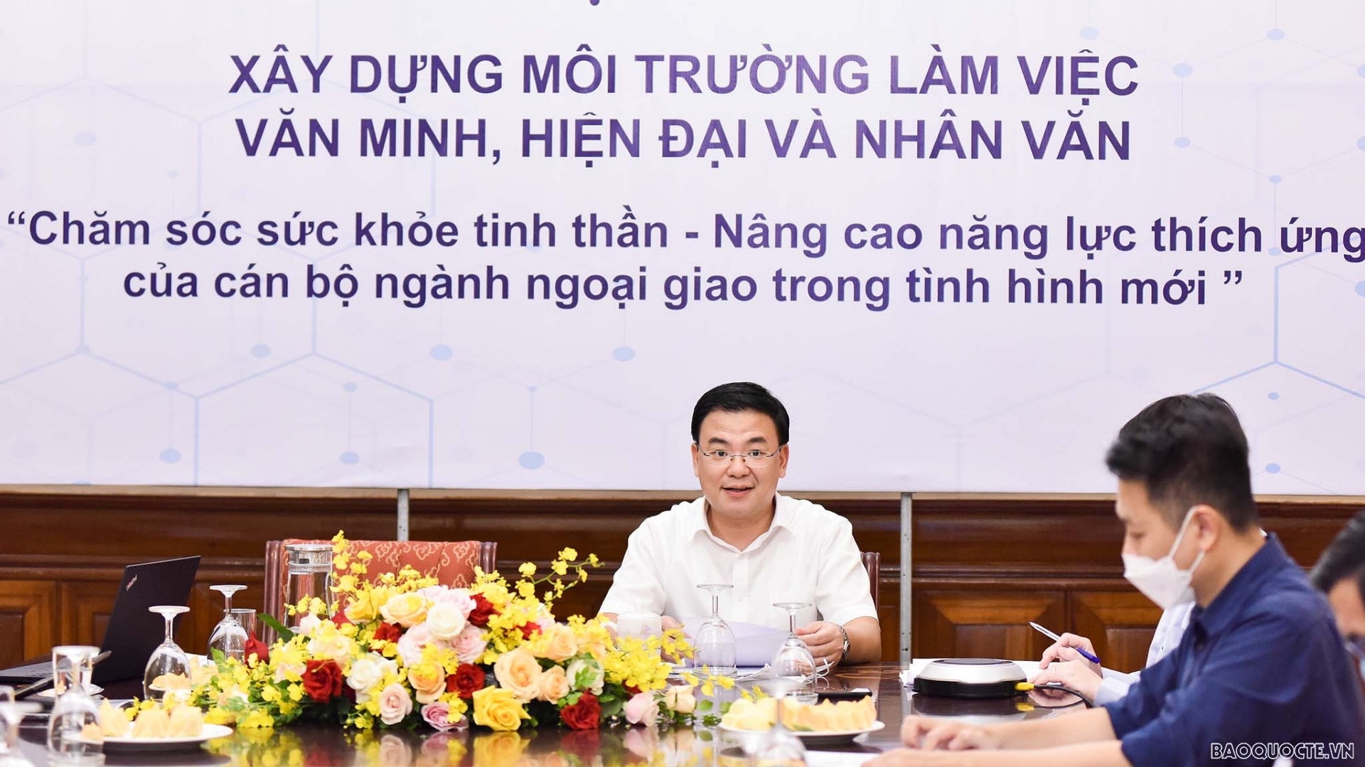 Bộ Ngoại giao lần đầu tiên tổ chức Tọa đàm về chăm sóc sức khỏe tinh thần cho cán bộ