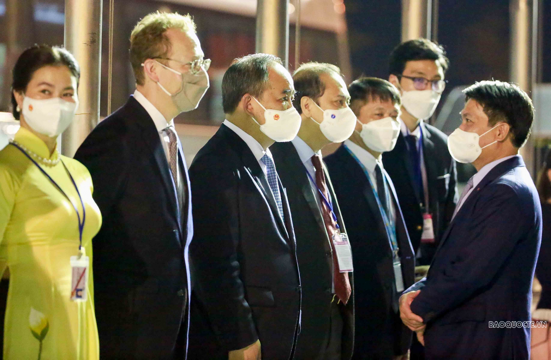 Những hình ảnh đầu tiên của Phó Tổng thống Mỹ tại Việt Nam Những hình ảnh đầu tiên của Phó Tổng thống Mỹ tại Việt Nam