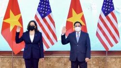Thủ tướng Phạm Minh Chính tiếp Phó Tổng thống Mỹ Kamala Harris