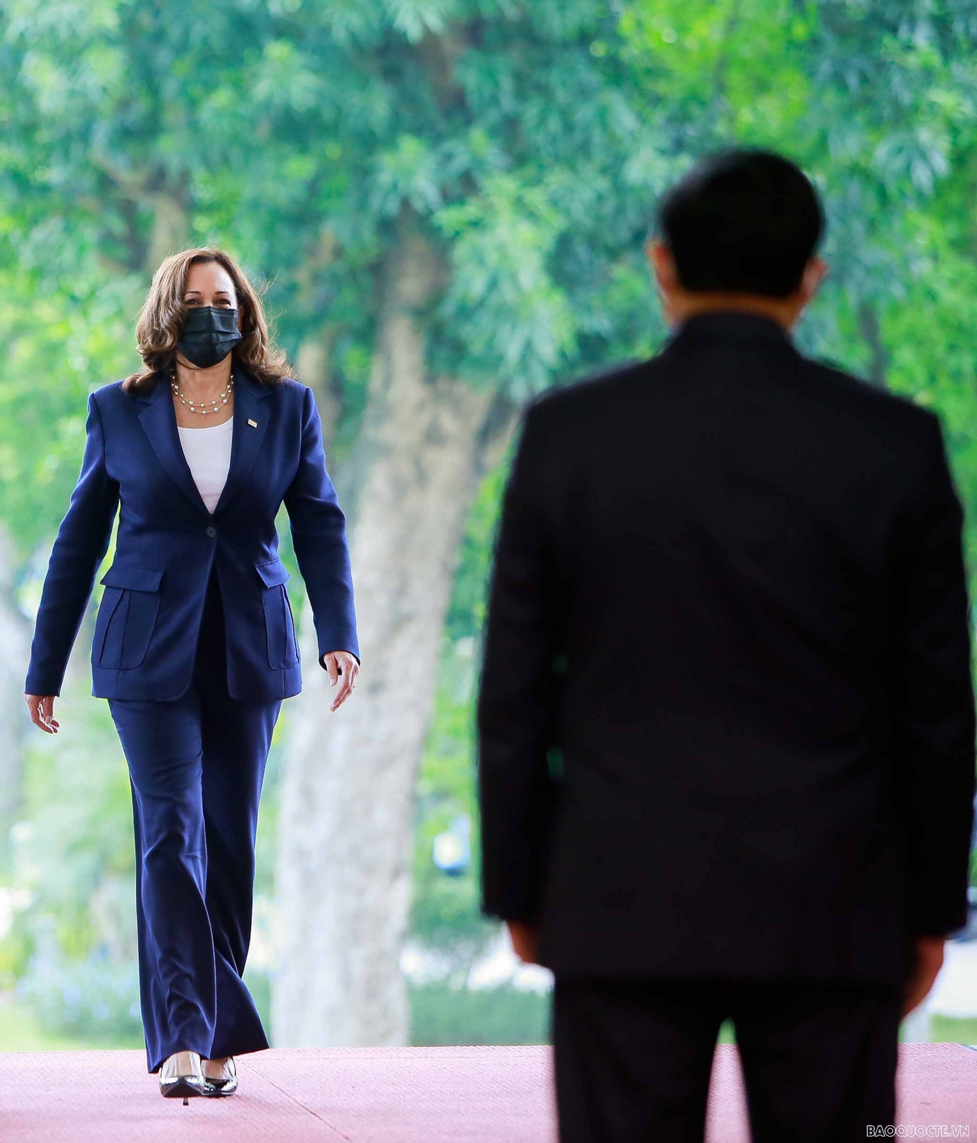 Thủ tướng Phạm Minh Chính tiếp Phó Tổng thống Mỹ Kamala Harris