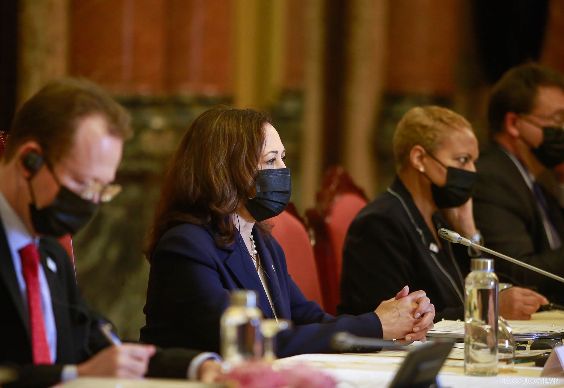 Toàn cảnh chuyến thăm Việt Nam của nữ Tổng thống Mỹ đầu tiên Toàn cảnh chuyến thăm Việt Nam của nữ Tổng thống Mỹ đầu tiên