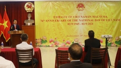 Xúc động lễ kỷ niệm 76 năm Quốc khánh Việt Nam tại Malaysia