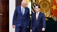 Bộ trưởng Ngoại giao Bùi Thanh Sơn đón, hội đàm với Bộ trưởng Ngoại giao Hy Lạp