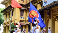 Lễ thượng cờ kỷ niệm 55 năm thành lập ASEAN