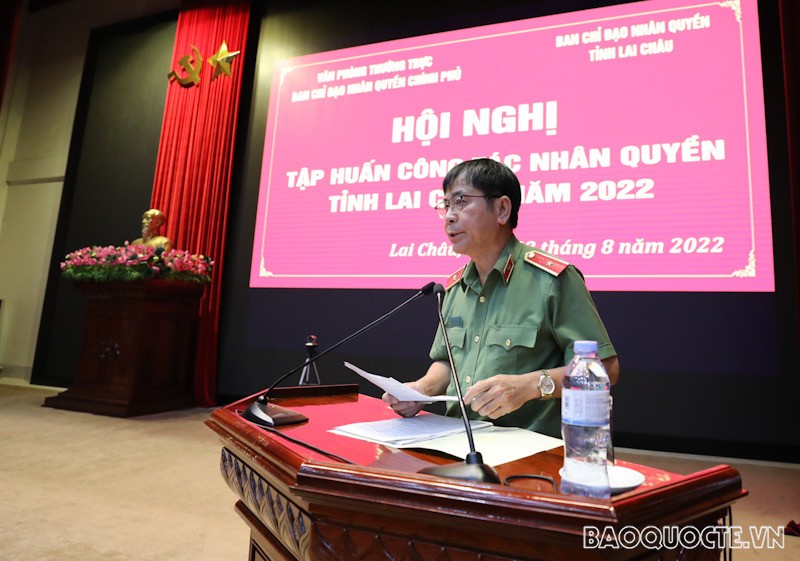 Nâng cao nhận thức, trách nhiệm về nhân quyền tại Lai Châu