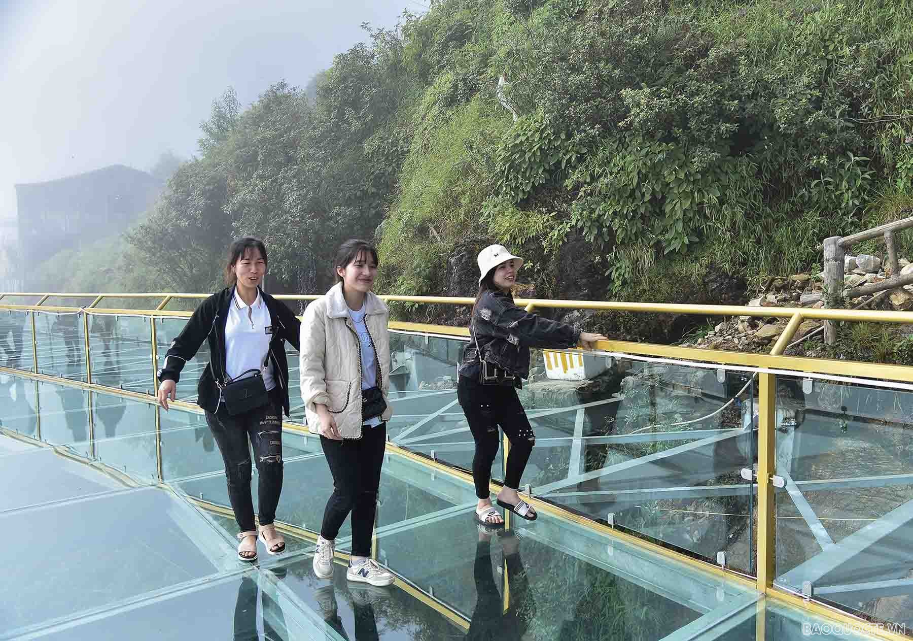 Trải nghiệm 'cực cool' ở cầu kính cao nhất Việt Nam