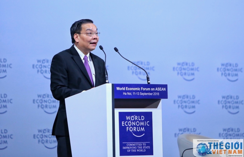 (Trực tuyến của Báo TG&VN): WEF ASEAN 2018 - Diễn đàn mở về Khởi nghiệp sáng tạo trong thời đại CMCN 4.0