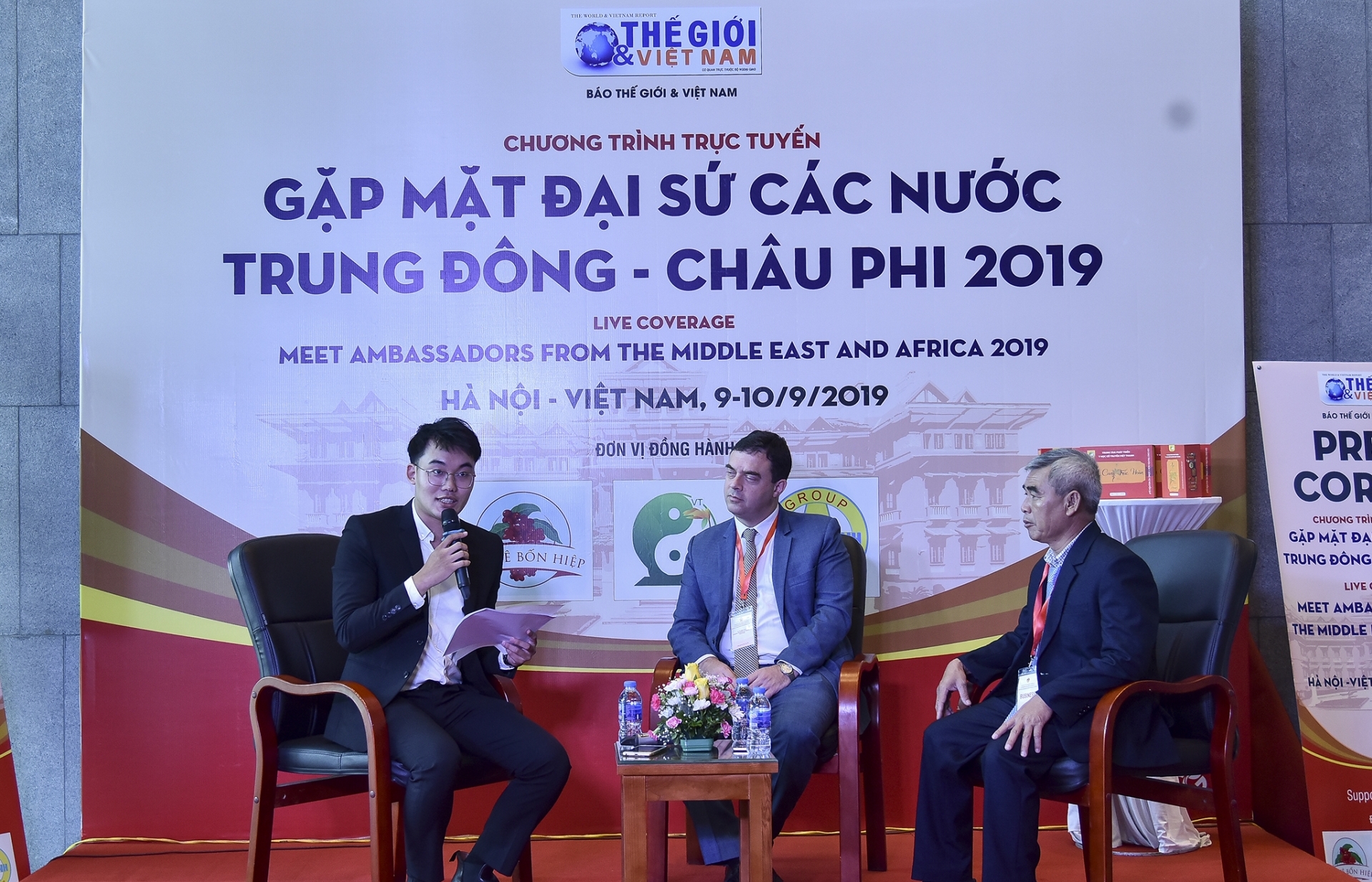 Chương trình trực tuyến: Gặp mặt Đại sứ các nước Trung Đông - châu Phi 2019