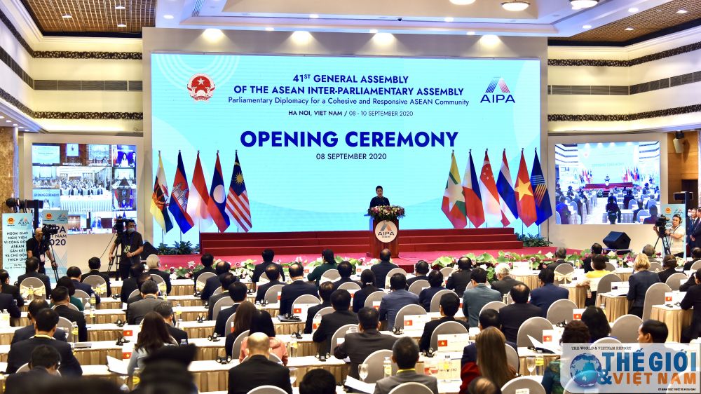 le khai mac dai hoi dong lien nghi vien hiep hoi cac quoc gia dong nam a aipa lan thu 41