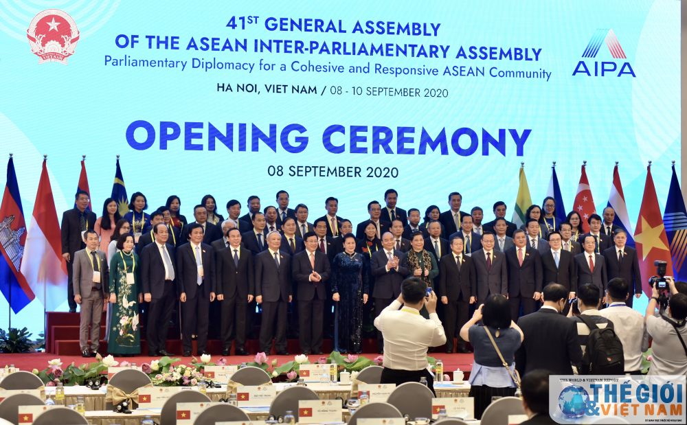 le khai mac dai hoi dong lien nghi vien hiep hoi cac quoc gia dong nam a aipa lan thu 41