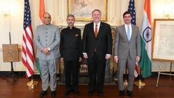 Đối đầu với Trung Quốc gia tăng, Mỹ và Ấn Độ tăng cường quan hệ 4 bên với Nhật Bản, Australia