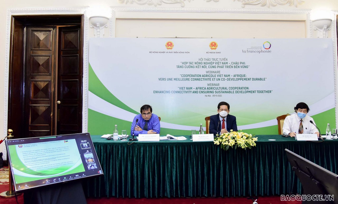 Nâng cao hiệu quả hợp tác nông nghiệp Việt Nam - châu Phi trong tình hình mới