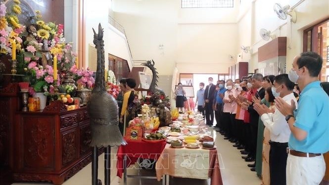 Kiều bào Việt Nam vùng Đông Bắc Thái Lan tưởng nhớ Chủ tịch Hồ Chí Minh