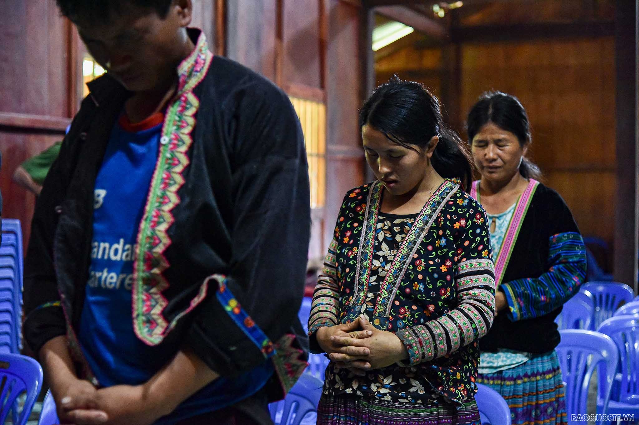 Lai Châu: Khúc Thánh ca vang vọng giữa lưng chừng núi ở bản Giàng Ly Cha