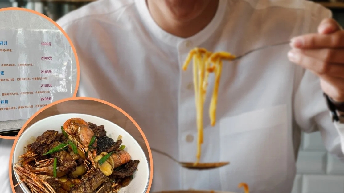 Quán ăn Hàng Châu, Trung Quốc gây tranh cãi với giá mì hơn 8 triệu đồng