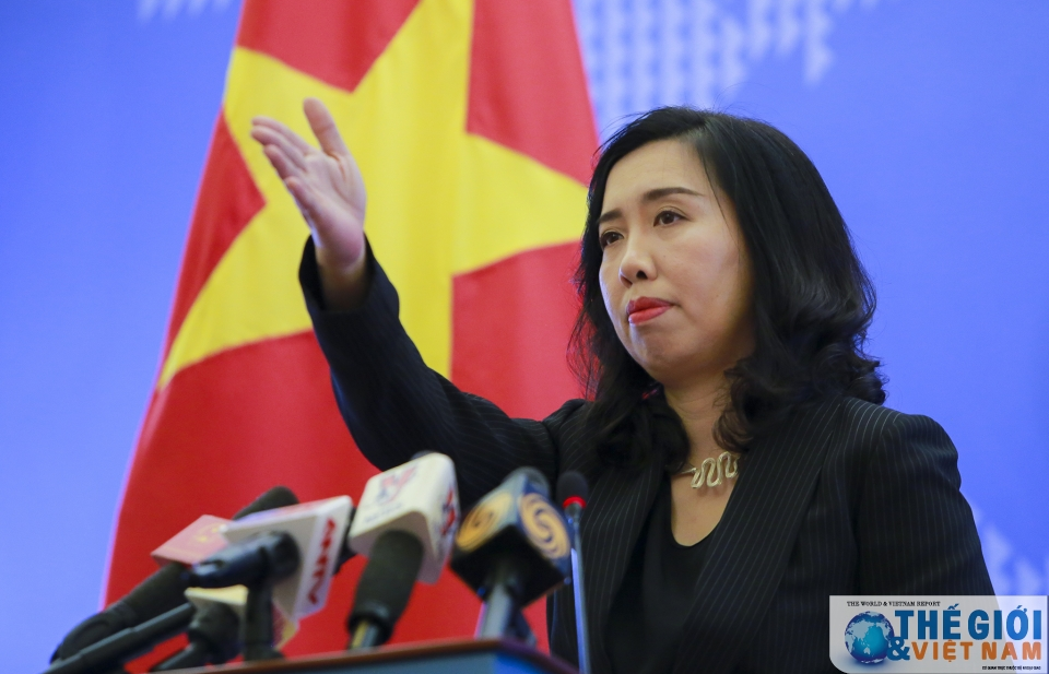 Việt Nam lên tiếng về hoạt động của tàu chiến Trung Quốc và Hoa Kỳ trên Biển Đông