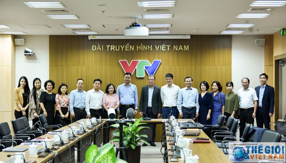 Thứ trưởng Ngoại giao Đặng Minh Khôi làm việc với Lãnh đạo Đài Truyền hình Việt Nam